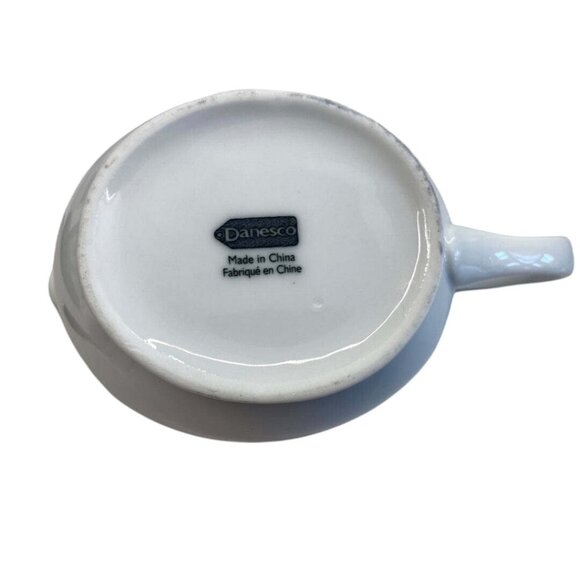 Danesco White Gravy Boat & Spoon Set - Picture 2 of 7